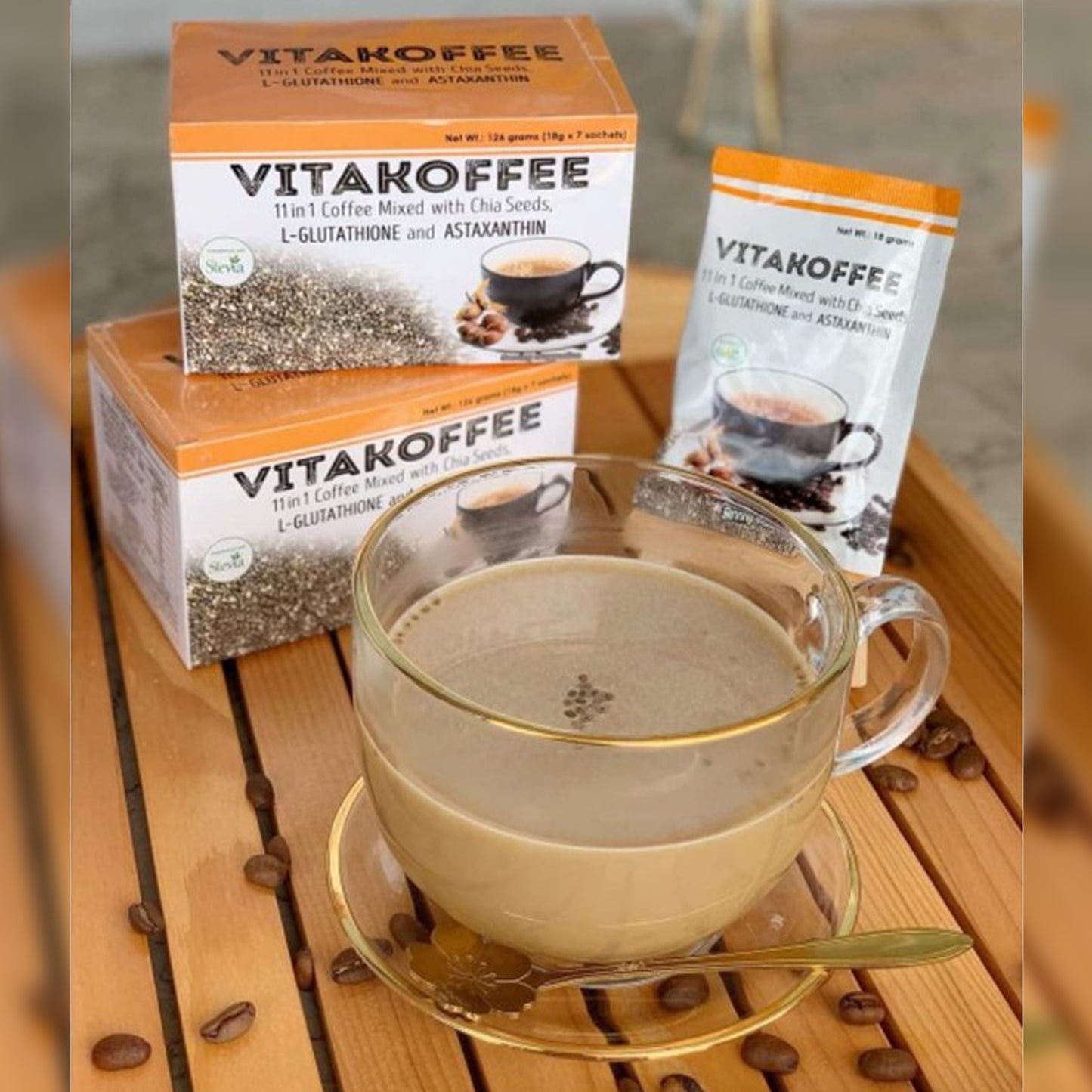 Vitakoffee 11 in 1 Coffee Mix - 7 Sachets