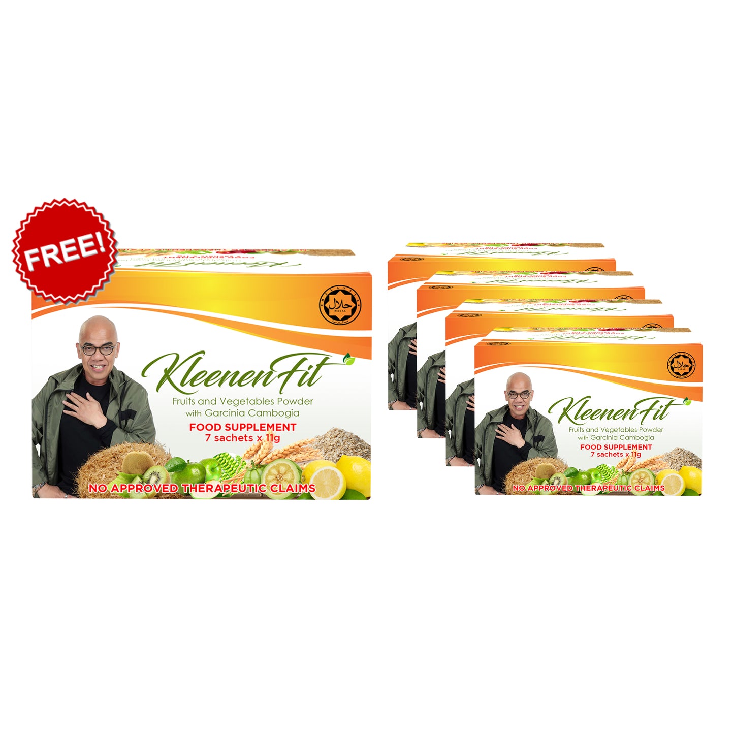KLENZCOL(NOW KLEENENFIT) Prebiotics and Plant Fiber Drink for Gut Health, Colon Cleanse Fiber Drink 1Box / 7Sachets