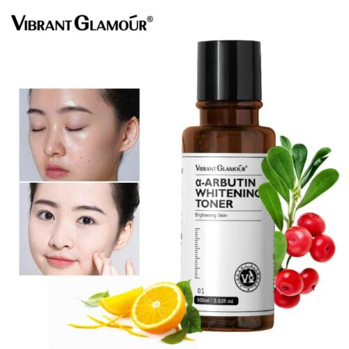 VG Vibrant Glamour - α-Arbutin Whitening Toner Niacinamide Reduce Dark Spots Freckles Pigmentation Facial Moisturizer 100ml Hydrating Skincare