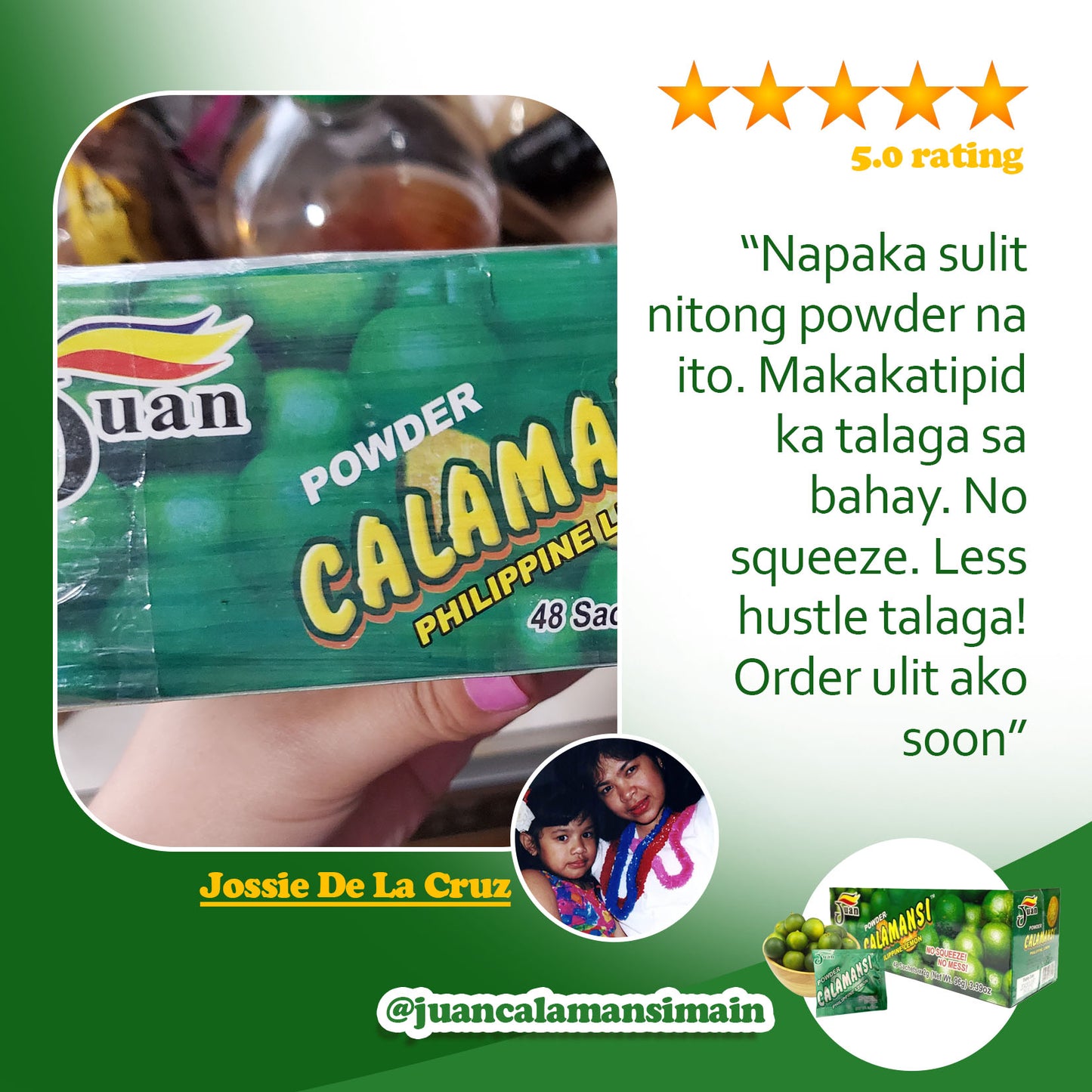 Juan Calamansi - 48 Sachets each Box