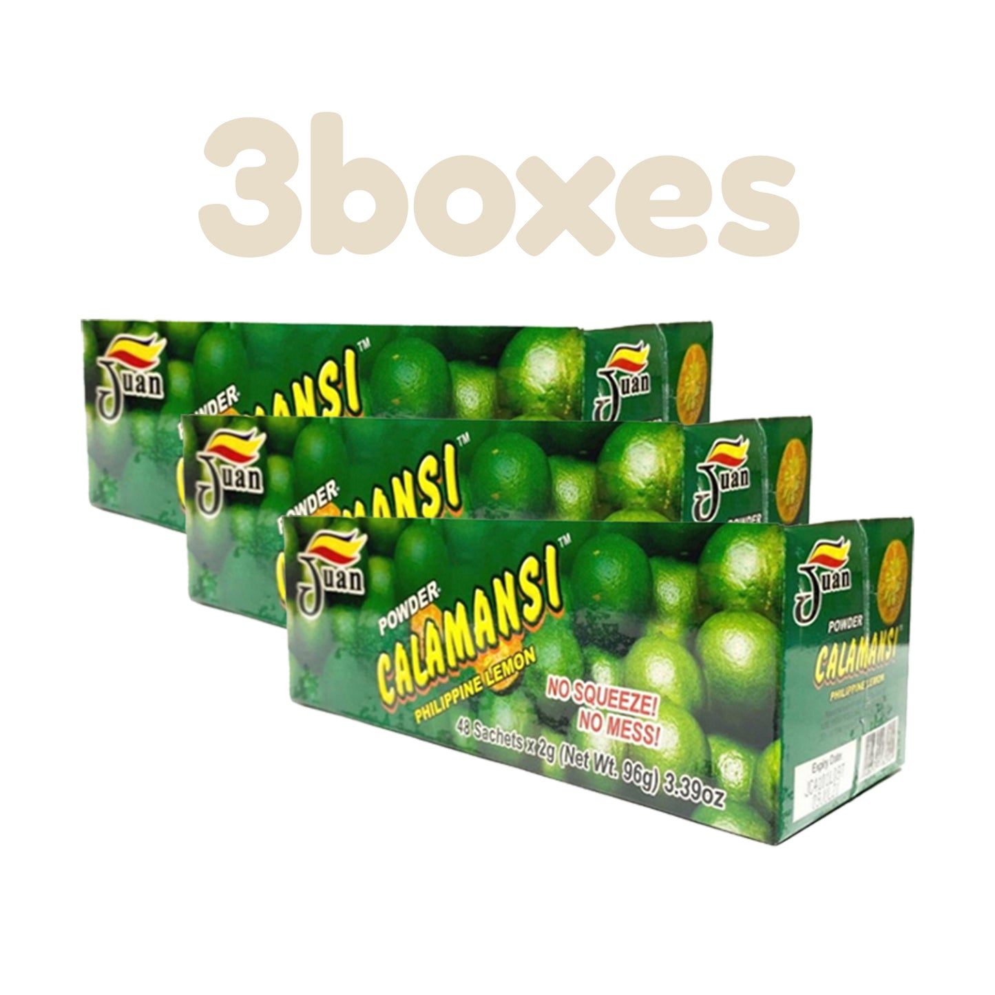 Juan Calamansi - 48 Sachets each Box