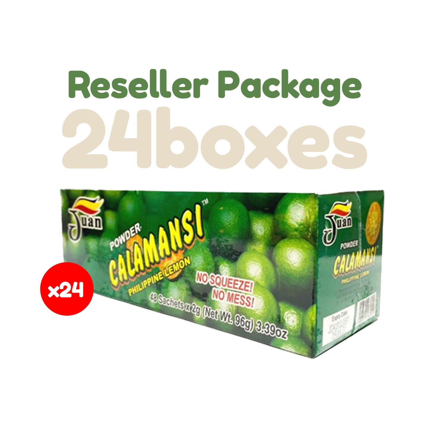 Juan Calamansi - 48 Sachets each Box