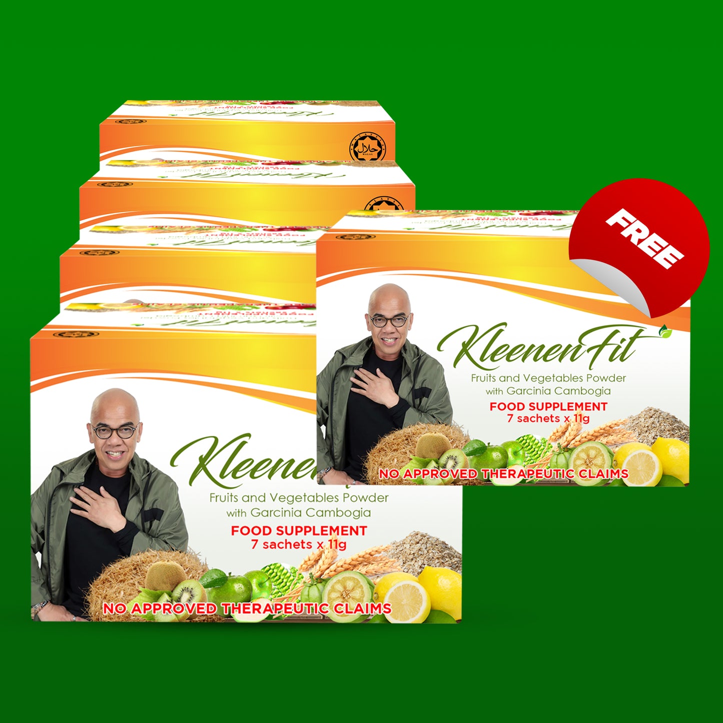 KLENZCOL(NOW KLEENENFIT) Prebiotics and Plant Fiber Drink for Gut Health, Colon Cleanse Fiber Drink 1Box / 7Sachets