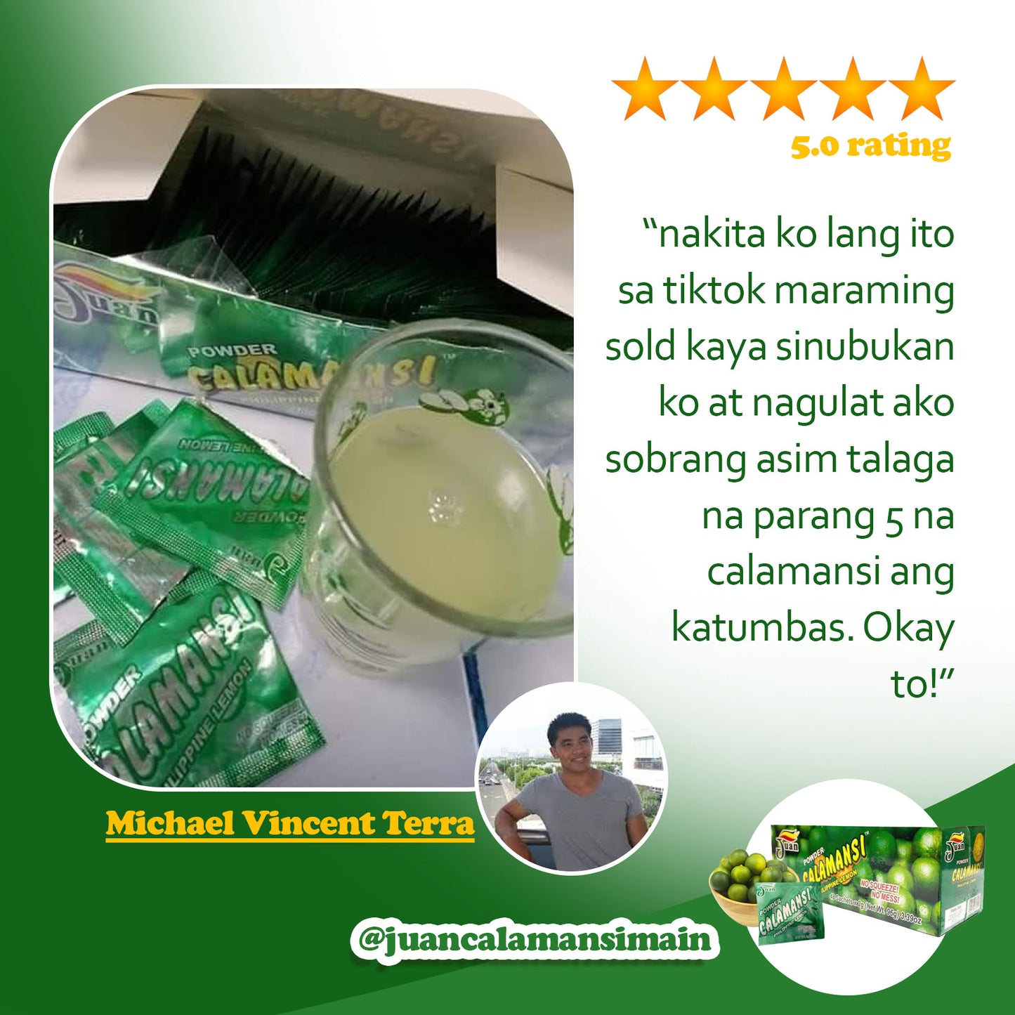 Juan Calamansi - 48 Sachets each Box