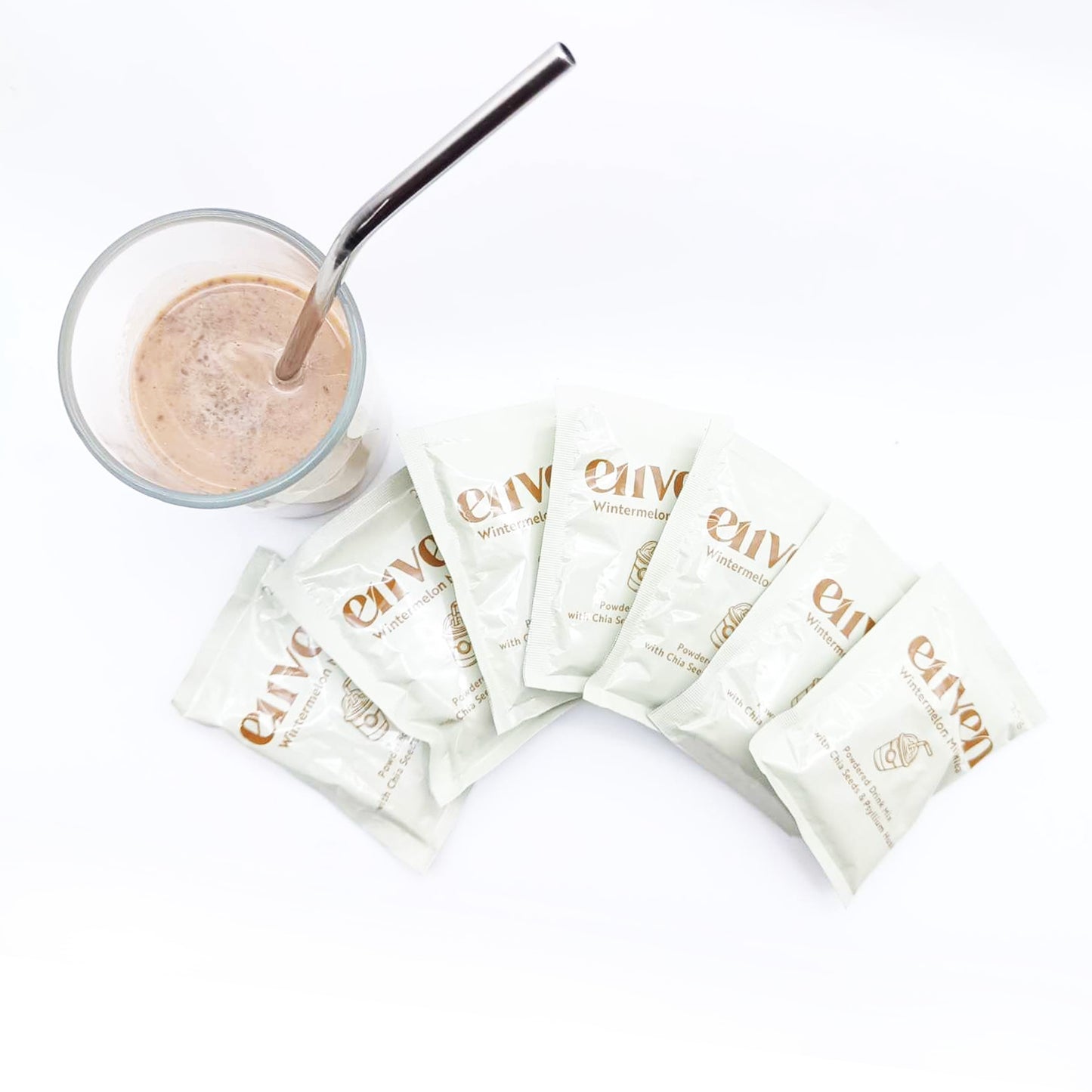 E11VEN Milk-Tea 7 Sachets with Chia Seeds