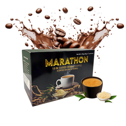 Marathon Coffee 7 Sachets with Maca